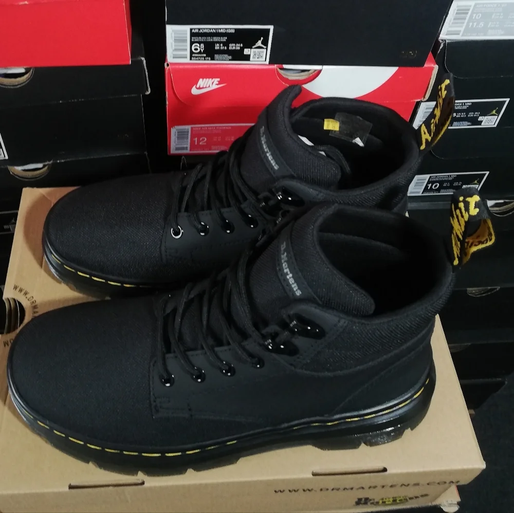 DR. MARTENS RAKIM BLACK MEN US SIZE 8 BRAND NEW IN BOX - Picture 15 of 16